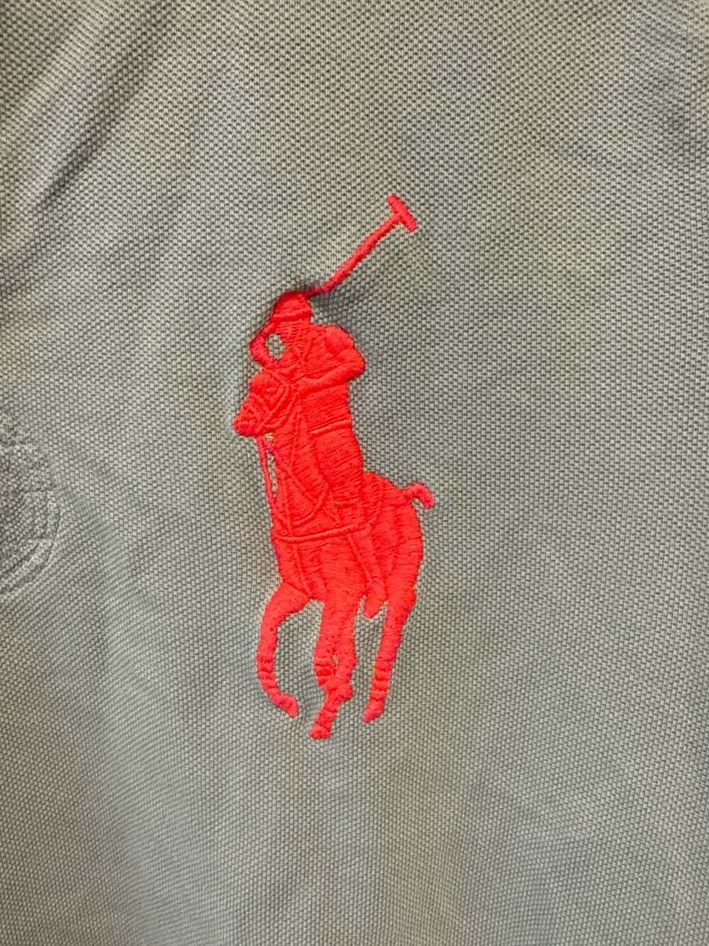 Polo Ralph Lauren County Riders & Jockey Club Big Pony Polo Shirt Grey Size M - Picture 3 of 7